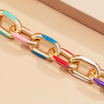 Bangles Fashion Geometric Chunky Bracelets For Women