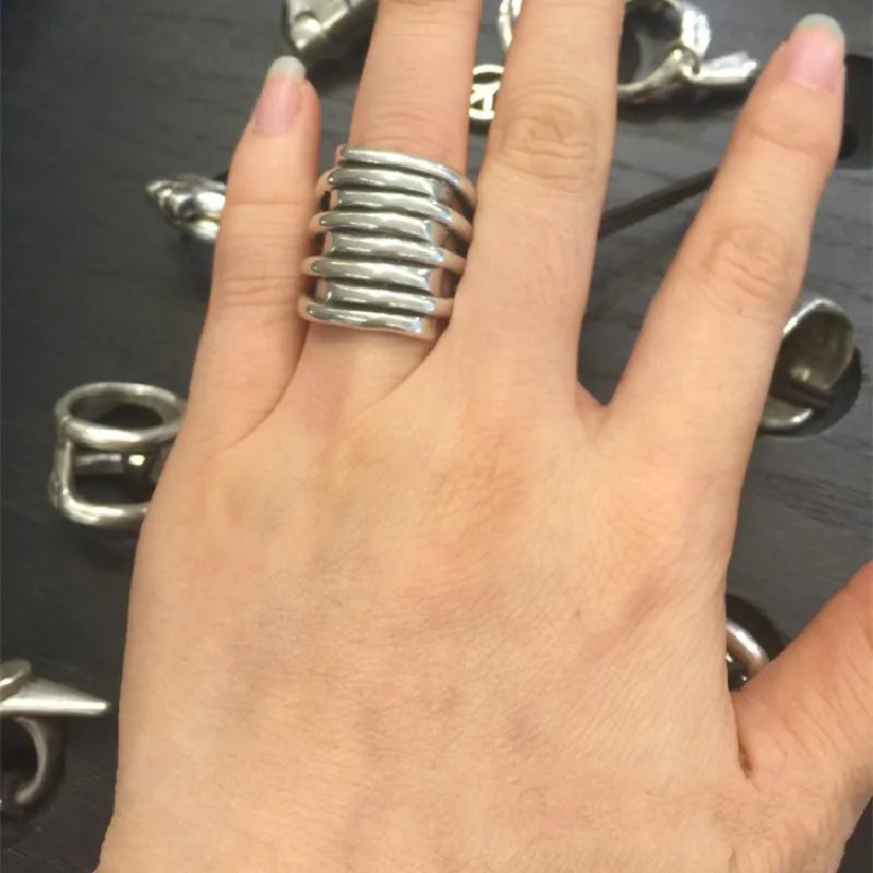 Multi-Layer Ring Woman's Classic Accessories