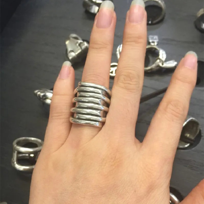 Multi-Layer Ring Woman's Classic Accessories
